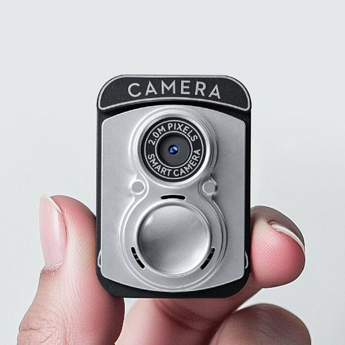 【Minicam 迷你拍】G13金屬感雙眼S132迷你相機-銀