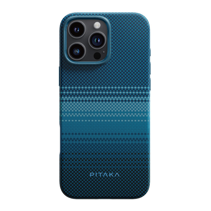 PITAKA  iPhone 16 Pro/ProMax 航太纖維磁吸防摔手機殼 月升