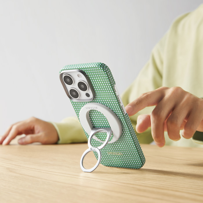 PITAKA iPhone 16 系列 航太纖維磁吸手機殼 青森