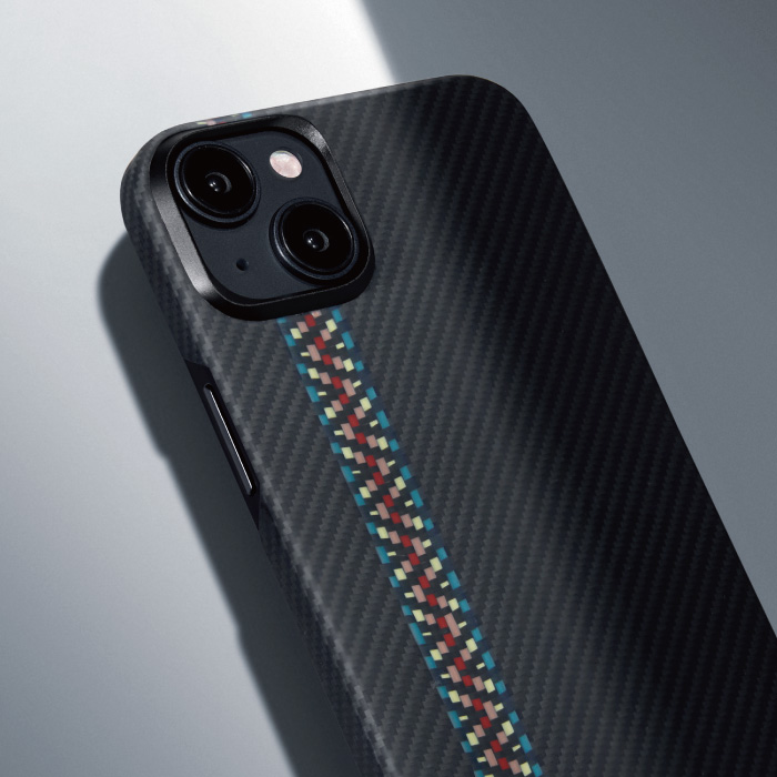PITAKA iPhone 15 ProMax  航太纖維磁吸手機殼 狂想