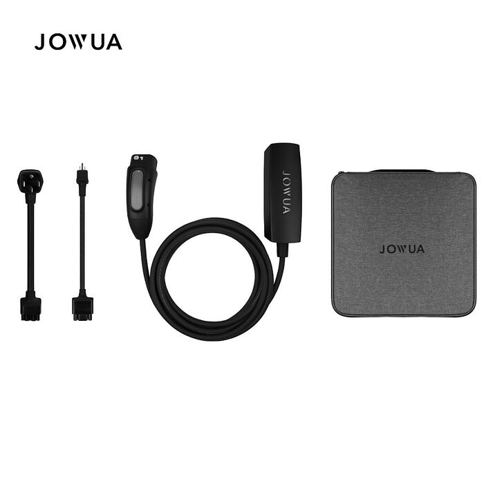 【JOWUA】Type-2(CCS2)雙用行動充電器+NEMA 14-50轉接器(家用+外出雙用)