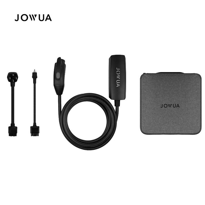 【JOWUA】J1772(CCS1)雙用行動充電器+NEMA 14-50轉接器(家用+外出雙用)
