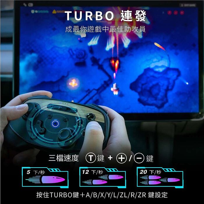【JOWUA】TESLA Model S 3 X Y 多連結藍芽無線充電搖桿(支援無線充電 SWITCH 藍牙 連發 按鍵 USB-C 充電)