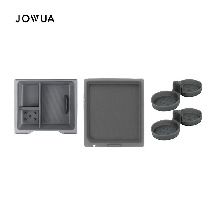 【JOWUA】特斯拉Model 3(煥新版) 中控收納組(中控收納合 前後座杯架)
