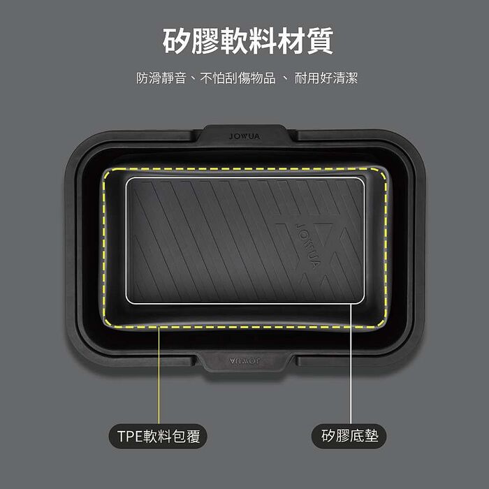 【JOWUA】特斯拉 TESLA Model X Y 座椅下摺疊收納盒(洗車桶 野餐籃)