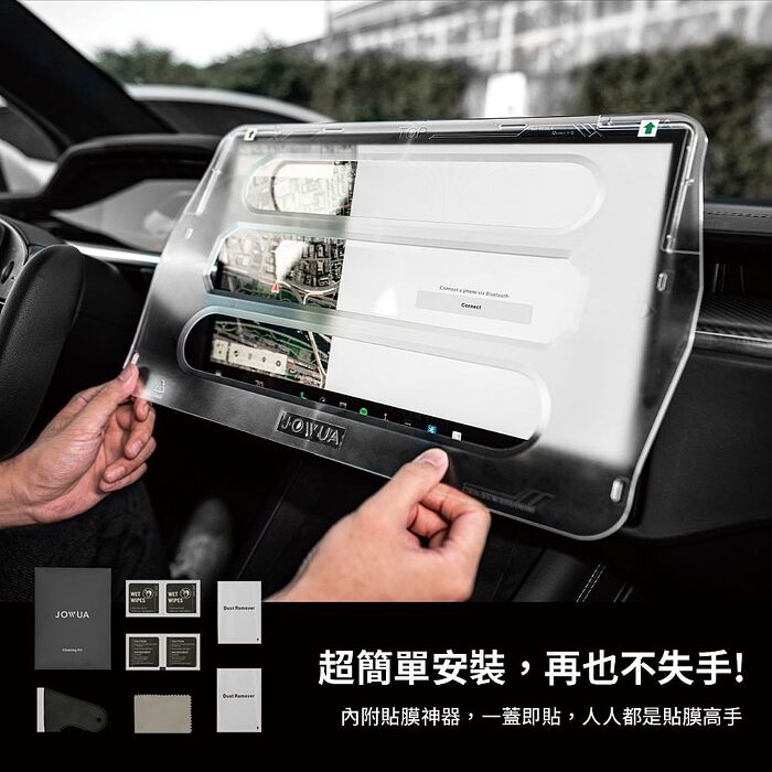 【JOWUA】特斯拉 TESLA 2023+ Model S/X 全車款 防眩抗指紋玻璃保護貼