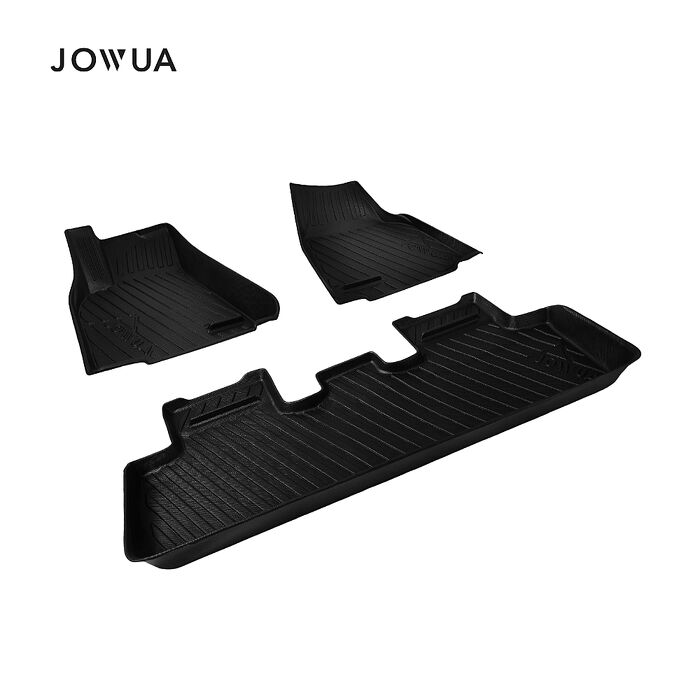 【JOWUA】特斯拉 TESLA Model Y 立體耐磨腳踏墊 全套組(保護網 防泥沙 防灰塵 防水)