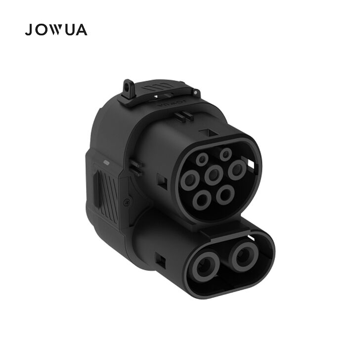 【JOWUA】 CCS2電動車款專用 CCS1 to CCS2 DC & AC 快慢充轉接頭 兼容所有充電站 專門溫控晶