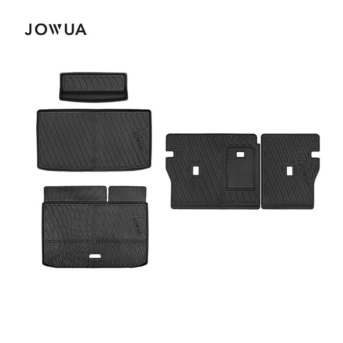 【JOWUA】Foxtron Bria立體防水行李廂墊＋椅背墊組合 四件組 前後行李廂+椅背(防泥沙、防灰塵、防水)