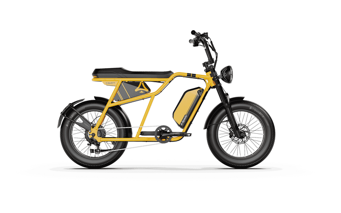 美國Aspadz Cavet Air 智能電動輔助自行車- 48V 10Ah 電輔車 (火星黃) 合格閃電標章 免駕照