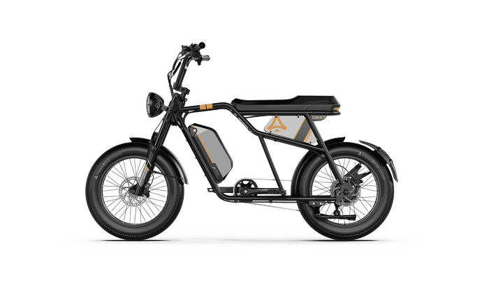 美國Aspadz Cavet Air 智能電動輔助自行車- 48V 10Ah 電輔車 (太空黑) 合格閃電標章 免駕照