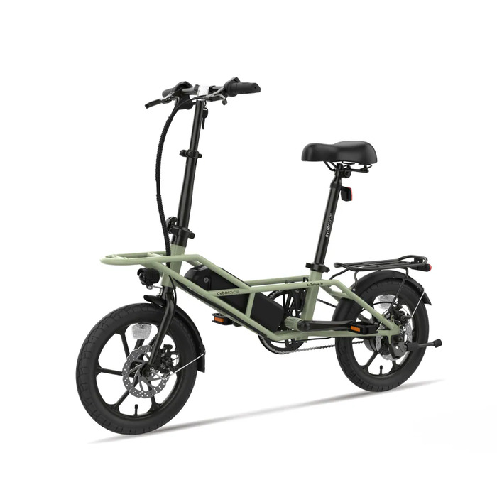 【TUKU】小輪徑多功能電動輔助自行車TK1(奶油綠）