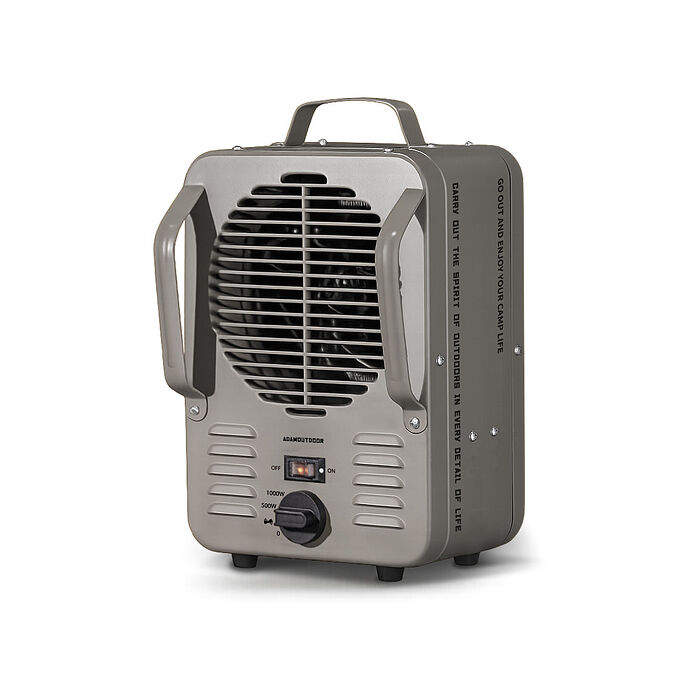 ADAMOUTDOOR｜鋼鐵風格 雙功率電暖器 ADEH-CLAS5010 暖風機 冷風機 露營 戶外