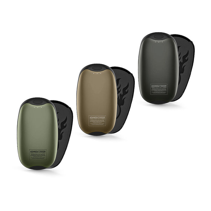 ADAMOUTDOOR｜USB充電式磁吸雙入組ADHW-DUAL500 暖蛋 暖手寶 露營 登山