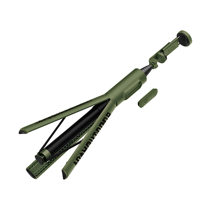 ADAMOUTDOOR 充電式極限彈射藍牙自拍棒｜一按即彈三角架｜INSTA360 / GoPro / 手機全通用