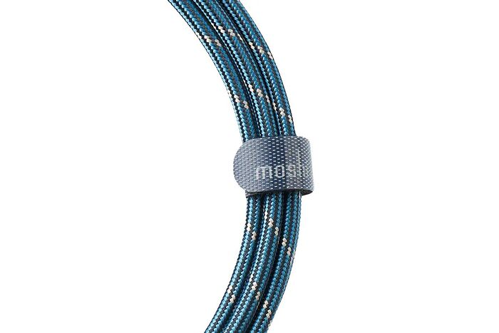 Moshi 強韌系列 USB-C to USB-C (240W/480Mbps) 充電 傳輸編織線- 薄型插頭 (1.2M)