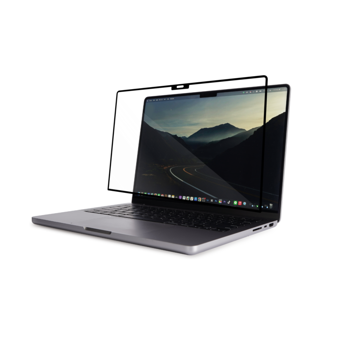 Moshi iVisor AG 防眩光螢幕保護貼 For MacBook Pro (14", M1, 2021)-黑