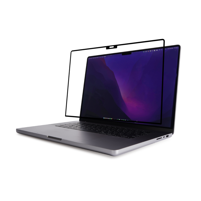 Moshi iVisor AG 防眩光螢幕保護貼 For MacBook Pro (16", M1, 2021)-黑