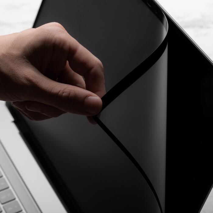 Moshi iVisor AG 防眩光螢幕保護貼 For MacBook Air (13.6", M2, 2022)-黑