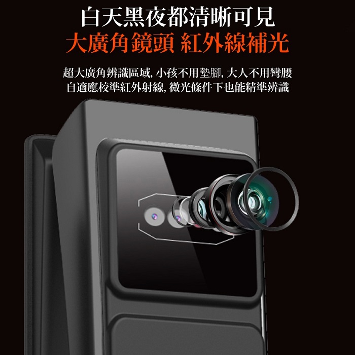 SHARP 夏普Holo 3 智慧電子鎖｜人臉＋掌靜脈＋指紋｜APP遠端控制｜視訊對講｜3年保固