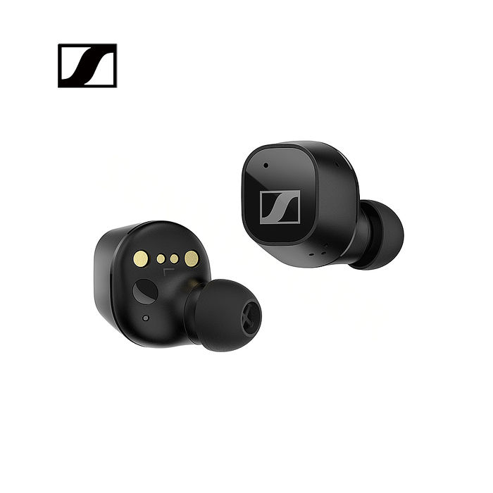 Sennheiser 森海塞爾CX Plus True Wireless 降噪藍牙耳機(黑色)-耳機