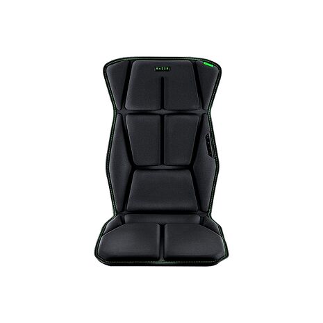 【Razer 雷蛇】Enki X人體工學設計電競椅-綠 (RZ38-03880100-R3U1) + Freyja HD 觸覺電競座墊
