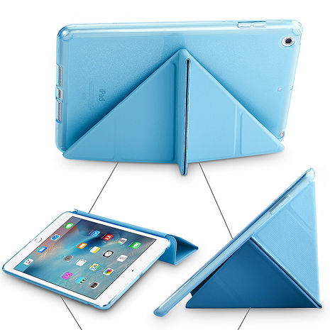 Apple iPad (2017/2018) 9.7吋平板 變形金剛平板保護套 保護殼 智慧休眠 for iPad 5代/6代
