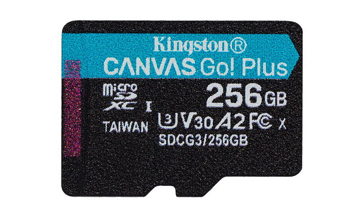 **限時特價**金士頓 Kingston Canvas GO Plus microSDXC UHS-I (U3)(V30)(A2) 256GB 記憶卡 (SDCG3/256GB)