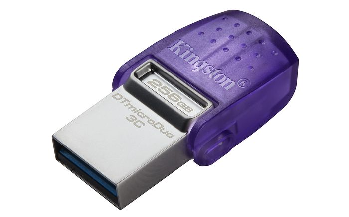 金士頓 Kingston DataTraveler microDuo 3C 256GB USB3.2 隨身碟 (DTDUO3CG3/256GB)
