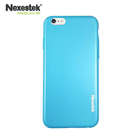 Nexestek iPhone 6 / 6S Plus (5.5吋) 全包覆超薄炫彩漆藍保護殼