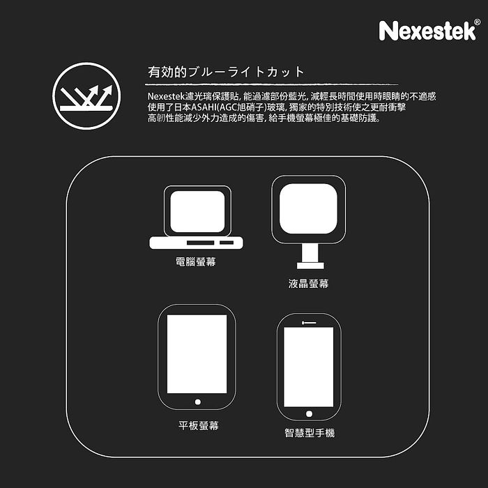 Nexestek iPhone 11/11 Pro 9H濾藍光螢幕玻璃保護貼 0.3mm (非滿版)
