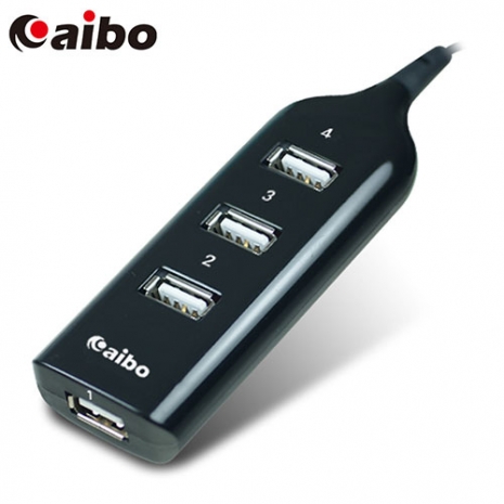 aibo Y196 延長線造型 USB2.0 4孔HUB集線器