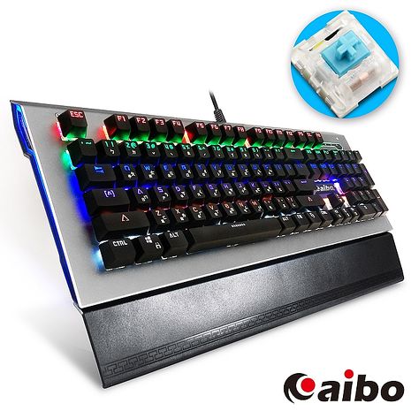 aibo KB11 闇黑魔鍵 背光機械式電競鍵盤青軸(雙11搶購)