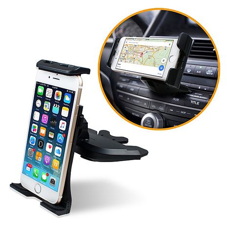 aibo 汽車CD槽專用 手機/平板車架