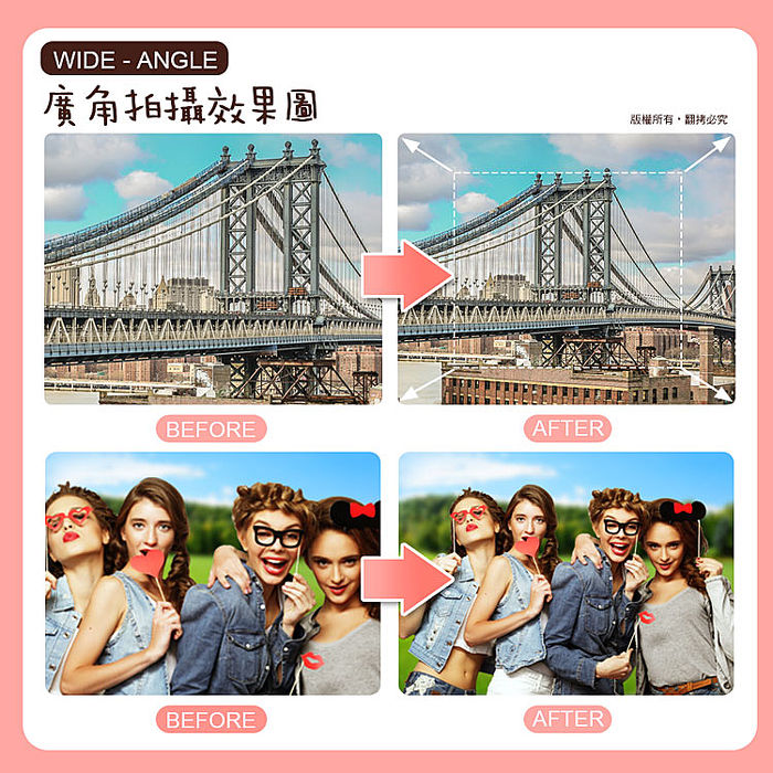 aibo 卡娜赫拉 廣角/微距 2合1手機特效鏡頭組(活動)