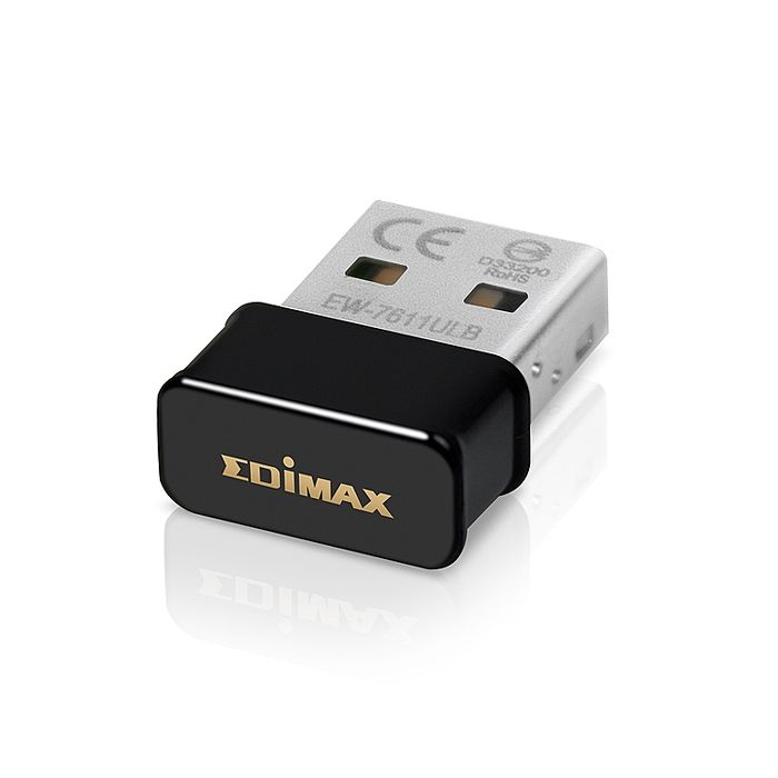 EDIMAX 訊舟 N150 Wi-Fi+藍牙4.0 二合一 USB無線網路卡EW-7611ULB