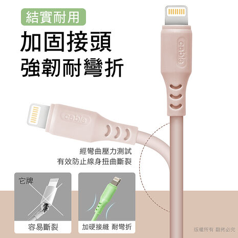 液態矽膠 高速充電傳輸線(0.25M+1M+2M)3入組［限時優惠］