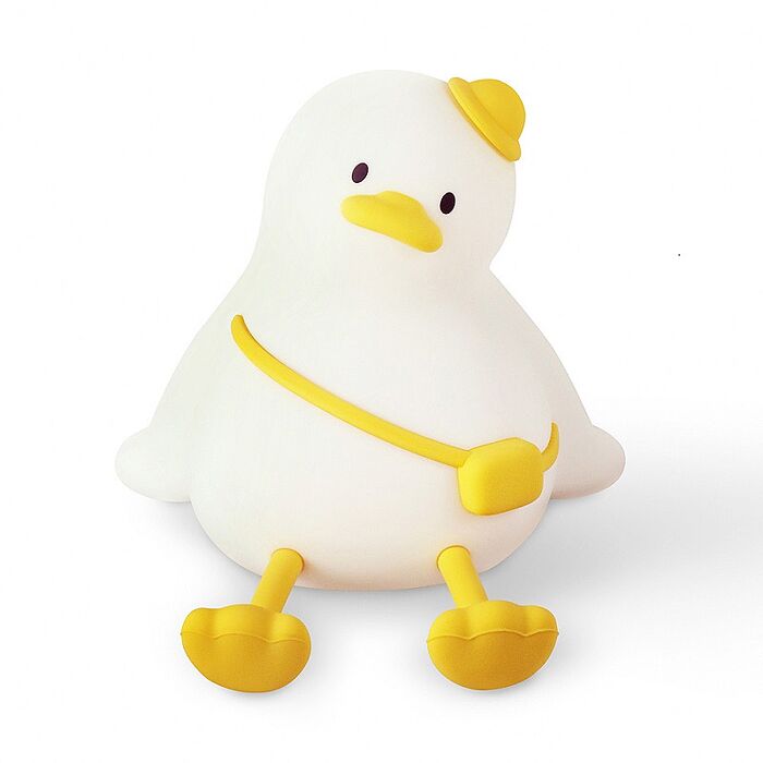 aibo 郊遊鴨 充電拍拍小夜燈(三段光/定時)