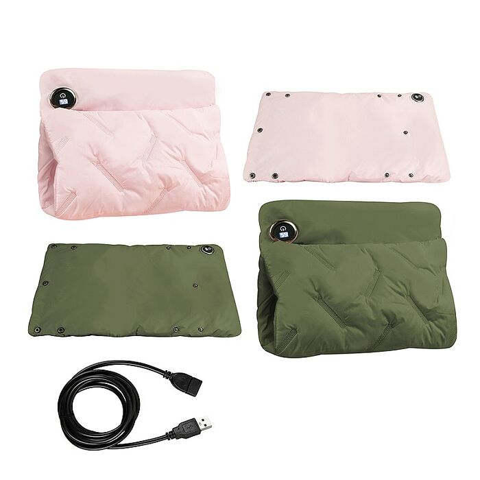 aibo USB三段溫控暖手袋(暖腰/暖宮/暖背/暖腳) 附USB延長線