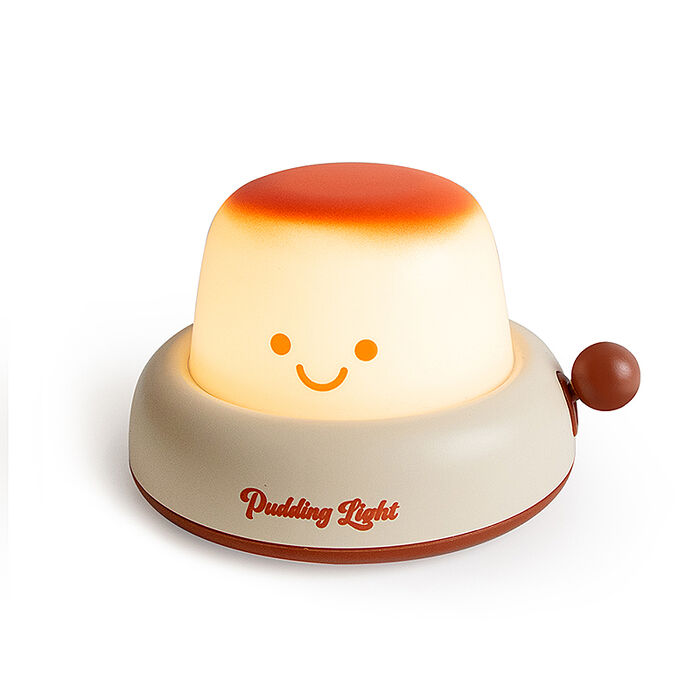 aibo 焦糖奶油布丁 充電小夜燈(可定時)