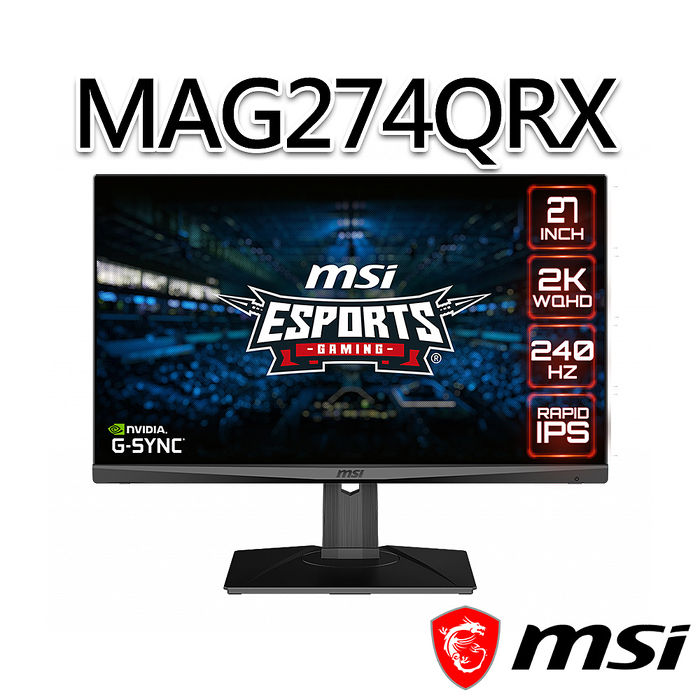 msi微星 Optix MAG274QRX 27吋 電競螢幕