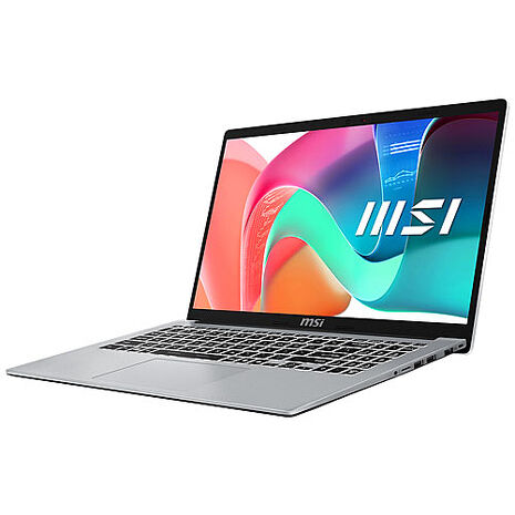 (送500G固態行動碟)msi微星 Modern 15 F1MG-002TW 15.6吋 商務筆電(Core 7 150U/16G/1T SSD/Win11/銀色)