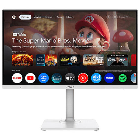 msi微星 Modern MD272UPSW 27吋 螢幕(27"/3840x2160/16:9/60Hz/喇叭/白)