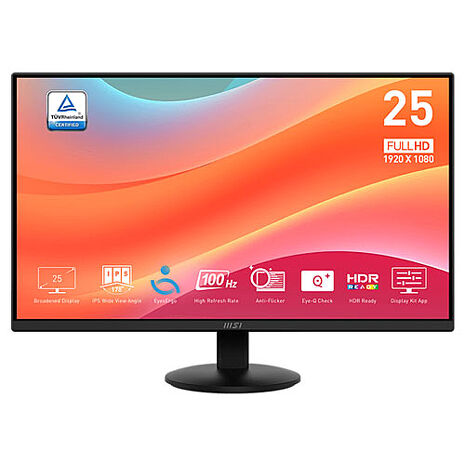 msi微星 PRO MP252L 24.5吋 螢幕(24.5"/1920x1080/16:9/100Hz)
