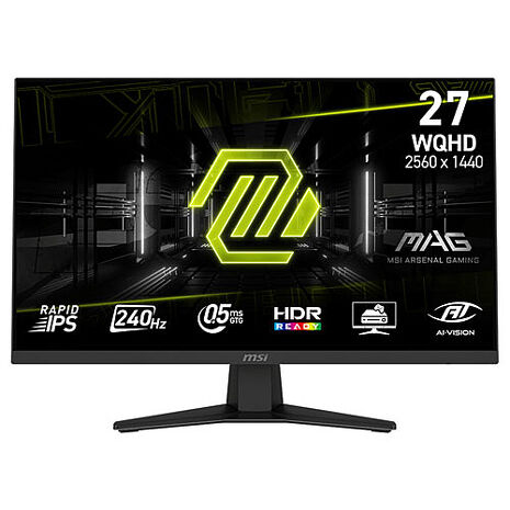 msi微星 MAG 274QF X24 27吋 電競螢幕(27"/2560x1440/16:9/240Hz)