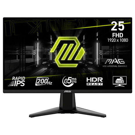 msi微星 MAG 255F E20 24.5吋 電競螢幕(24.5"/1920x1080/16:9/200Hz)