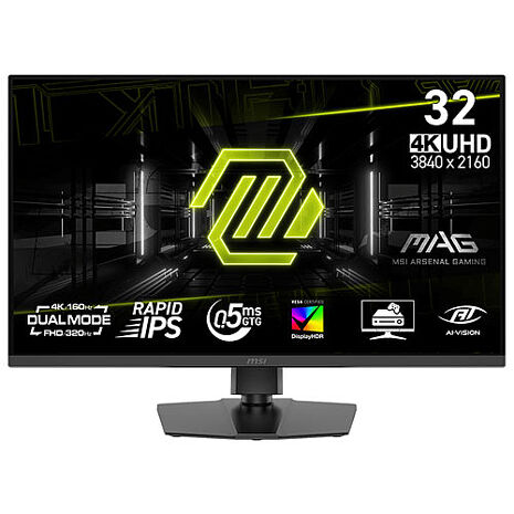 msi微星 MAG 322URDF E16 31.5吋 平面電競螢幕(31.5"/3840x2160/16:9/160Hz/IPS)