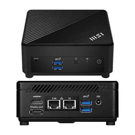 【全面升級特仕版】msi微星 Cubi 5 1M-447BTW 黑 迷你桌機(Core 3 100U/8G/128G SSD/NO OS/黑-8G/128G特仕版)