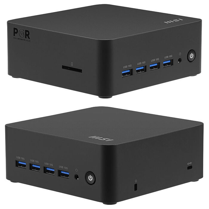 【全面升級特仕版】msi微星 Cubi Z AI 8M-009BTW 黑 迷你桌機(Ryzen 7 8845HS/8G/128G SSD/NO OS/黑-8G/128G特仕版)