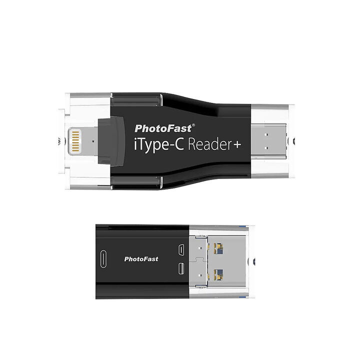 PhotoFast 蘋果/安卓通用 四合一跨平台讀卡機/手機備份神器 (不含記憶卡) iType-C Reader